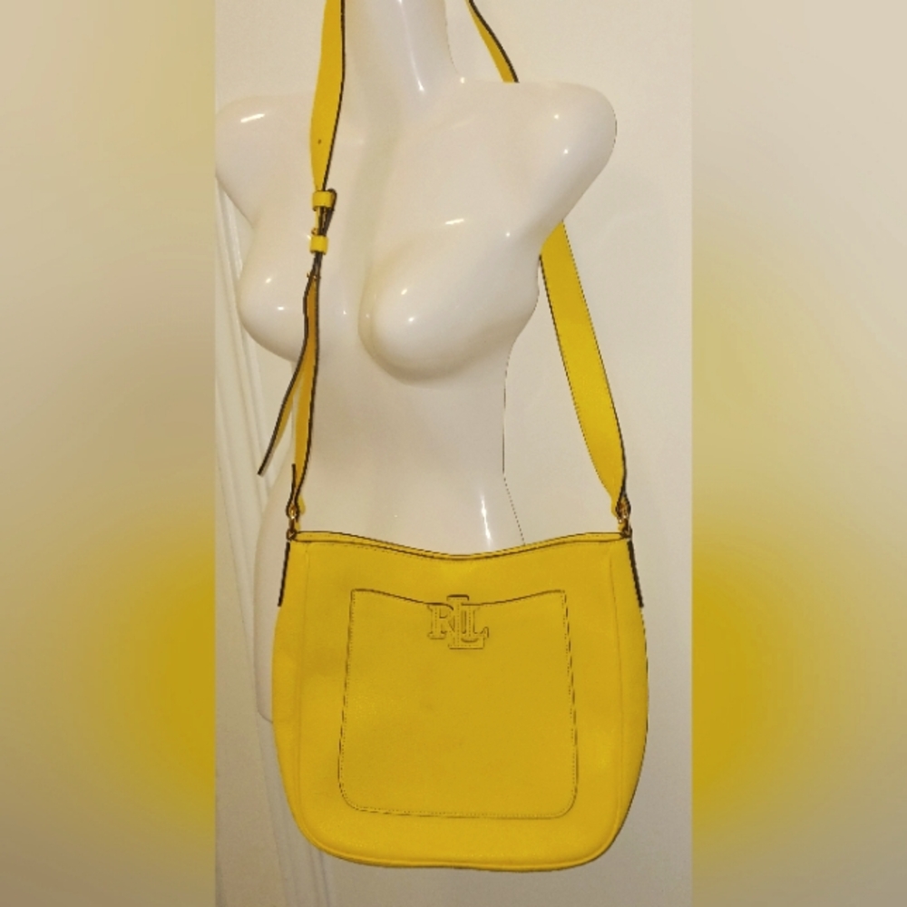 LAUREN RALPH LAUREN Cameryn Crossbody Leather Bag LN - Picture 2 of 3